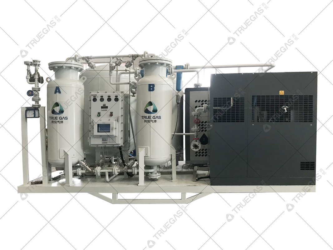 Complete Air Products Nitrogen Generator With Atlas Copcp Air Compressor